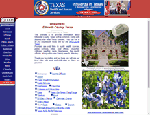 Tablet Screenshot of edwardscountytexas.us